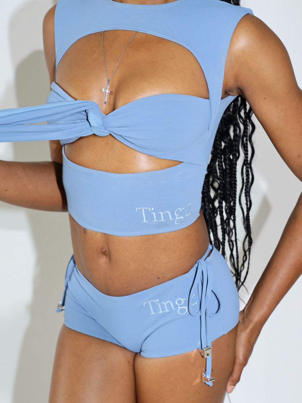 Bikini Bottoms Set- Blue