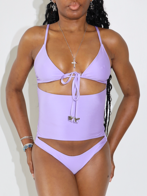 Corset Kini- Lilac