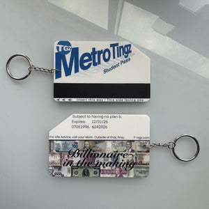 MetroTingz Student Pass Charm