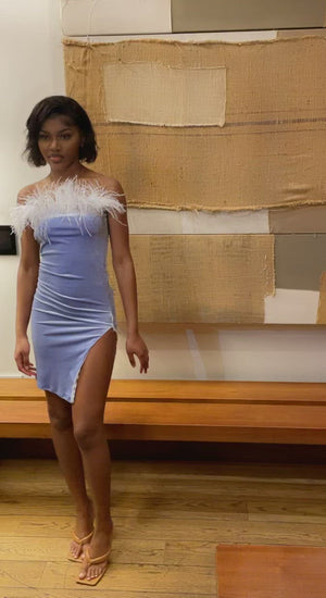 Lisa Dress- Bleu